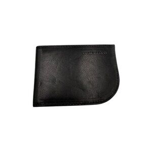 NWOT Travelon Mens Black Leather SLIM Bifold Wallet